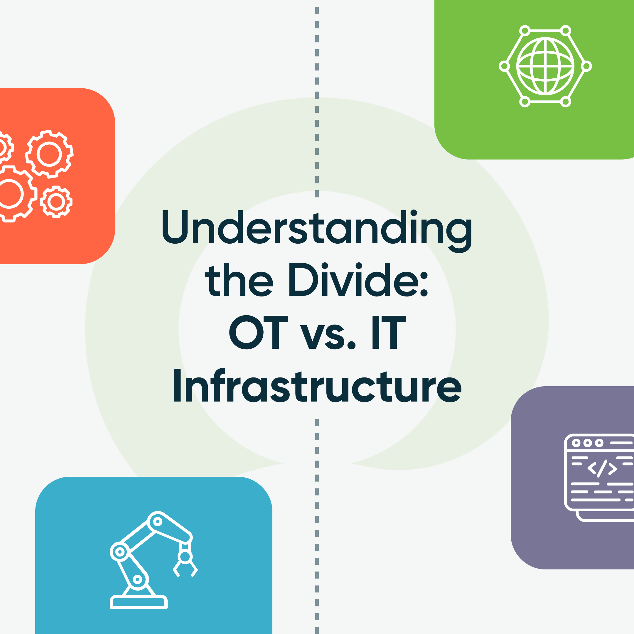 Understanding the Divide: OT vs. IT Infrastructure